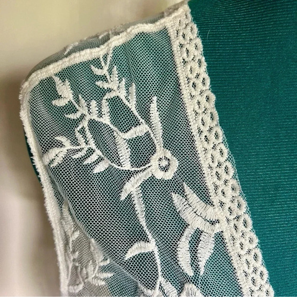 Ember Sheer Lace Sleeveless Kimono Cardigan Size Small - Picture 2 of 8